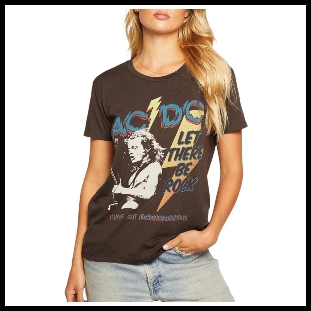 CHASER NWT AC/DC Live at Donington Graphic Tee